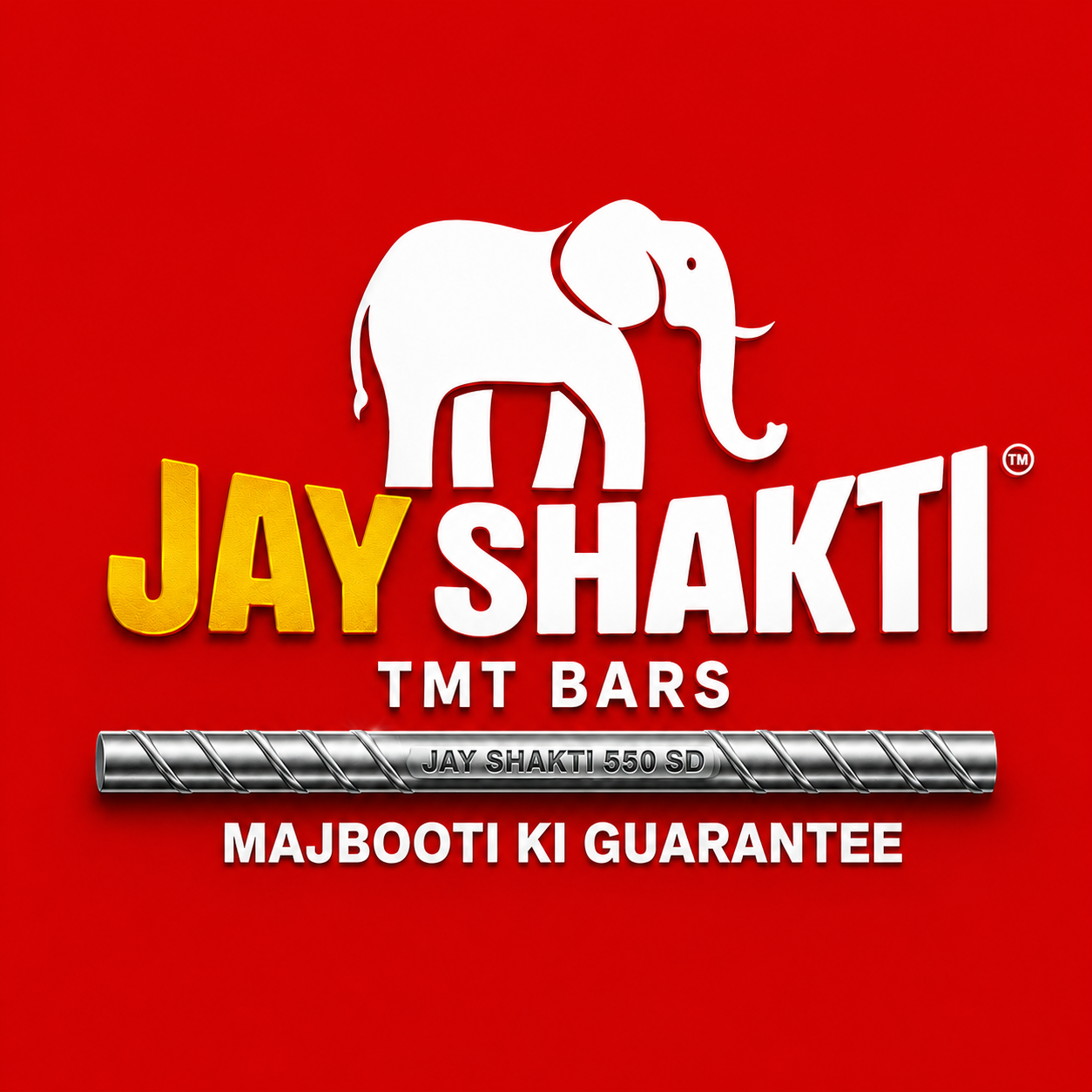 Jay Shakti TMT Bars 550 SD